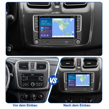 Wireless CarPlay Android Auto Head Unit for Volkswagen Tiguan (2008-2016)