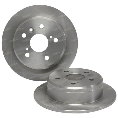 2 Rear Disc Brake Rotors for Holden Apollo (1993–1996)