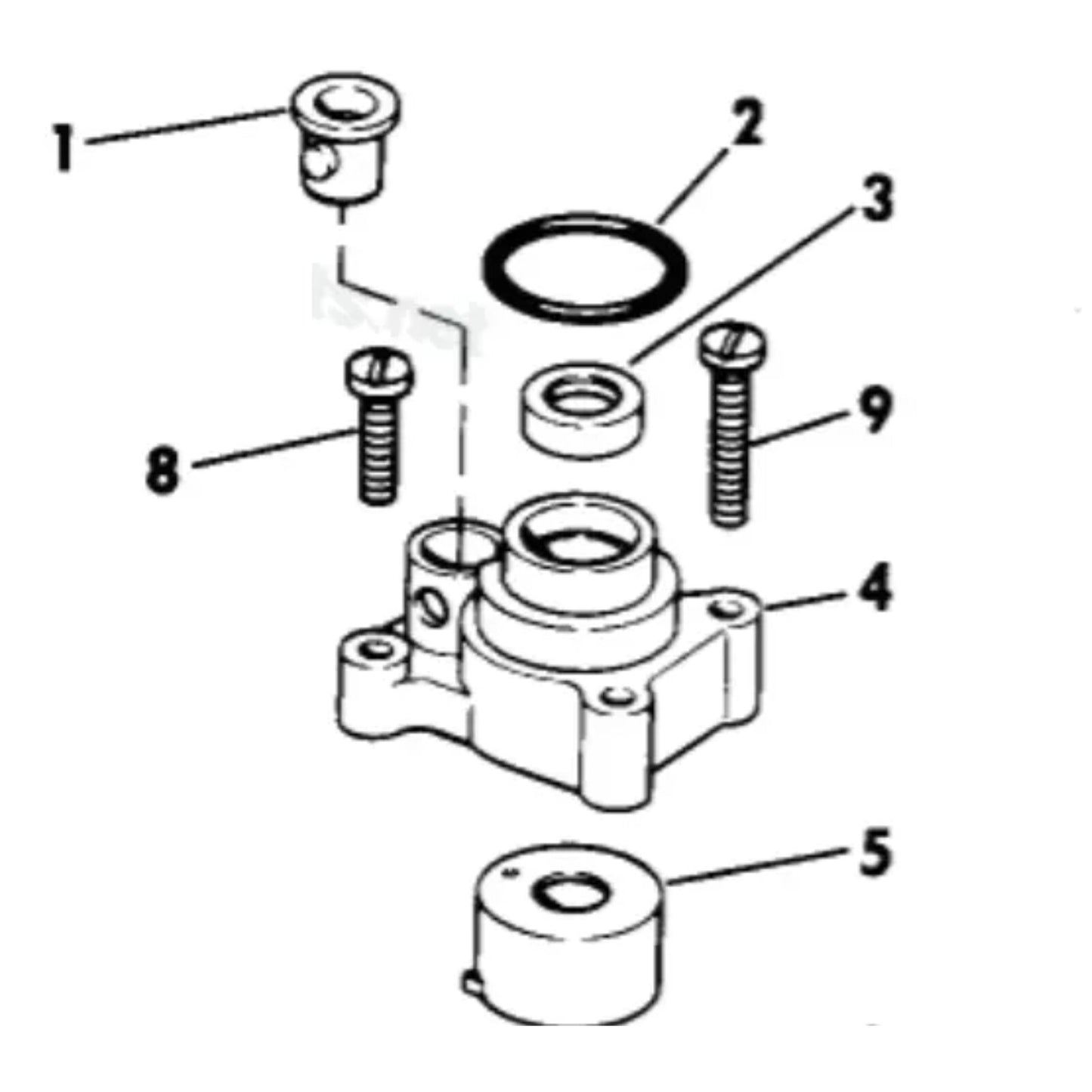 Oil Seal for Johnson/Evinrude Outboard (Replaces 0318972, 86120)