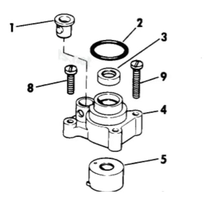 Oil Seal for Johnson/Evinrude Outboard (Replaces 0318972, 86120)