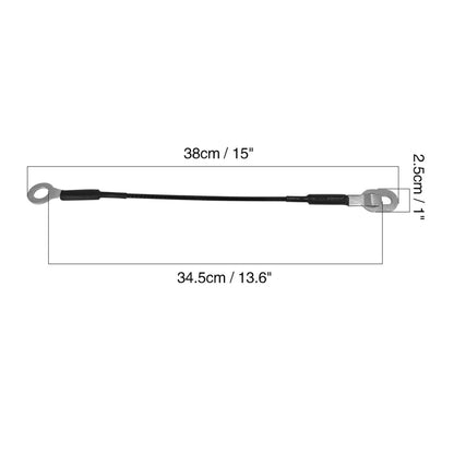 2 x Truck Tailgate Cables for Chevy GMC 1500 2500 3500 (1988-2002)