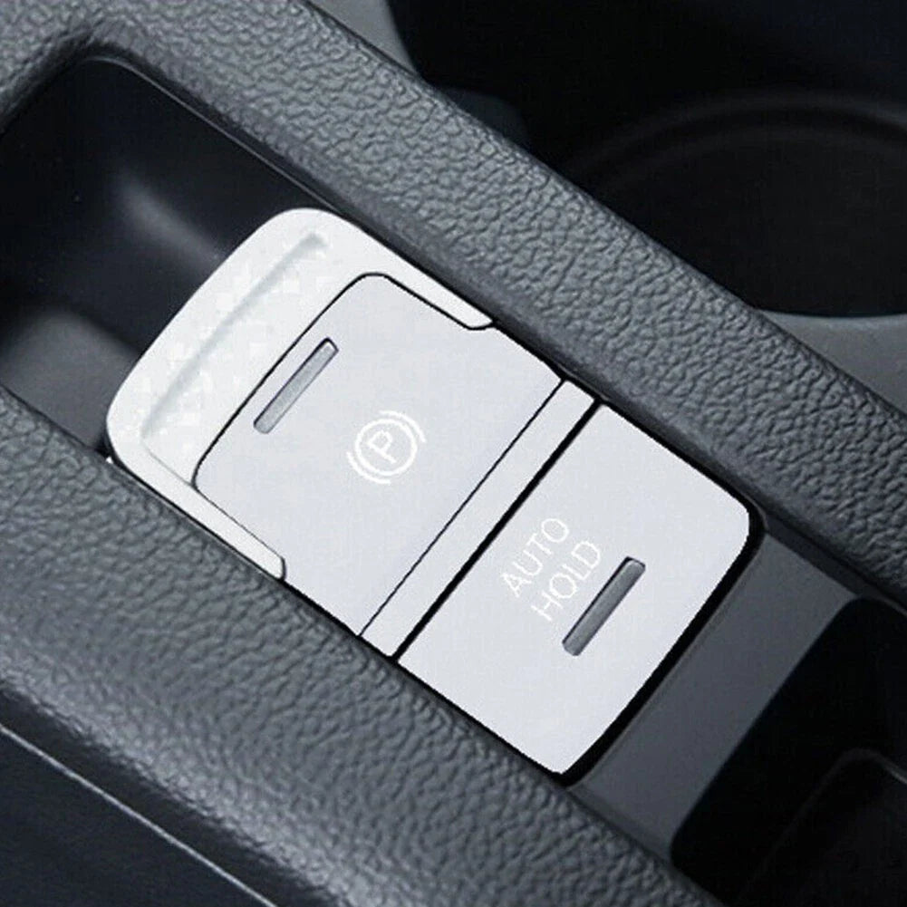 Handbrake Auto Hold P Switch Button Sticker Cover / for Golf 7 (2015–2019)