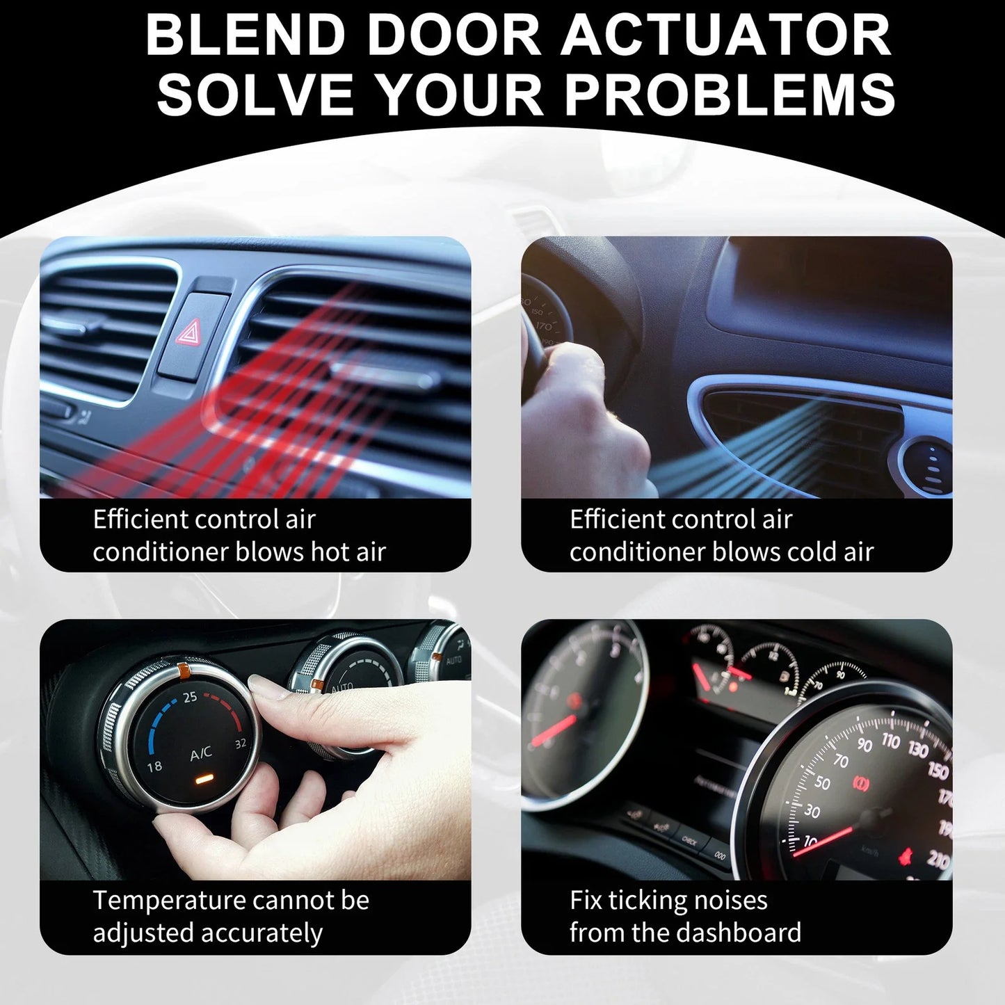 HVAC Heater Blend Door Control Actuator for Hyundai Azera (2006-2011)