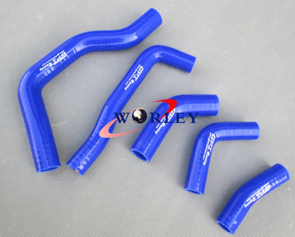 Silicone Radiator Hose for Honda CRF450R (2005) - Blue
