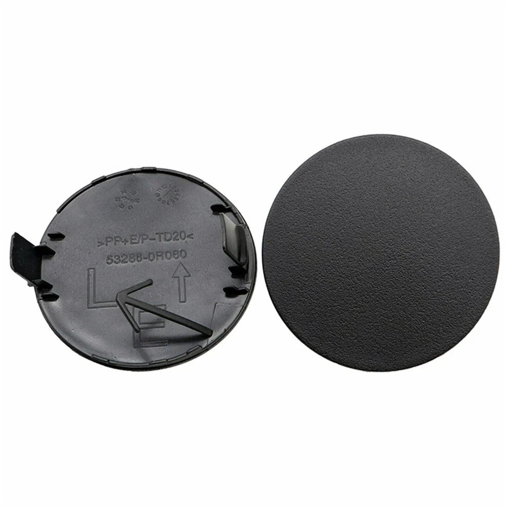 Front Bumper Tow Hook Eye Cover Caps for Toyota RAV4 (2013-2015)