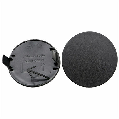 Front Bumper Tow Hook Eye Cover Caps for Toyota RAV4 (2013-2015)