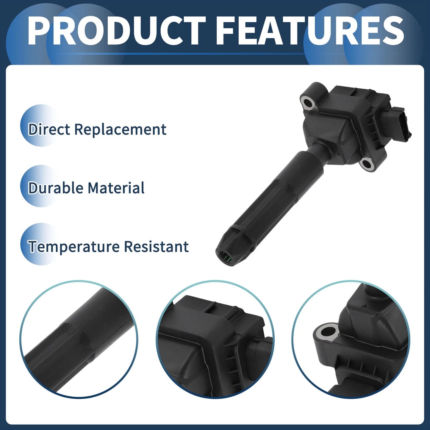 Ignition Coil Pack No.A0001501780 for Mercedes-Benz C230 (2002)