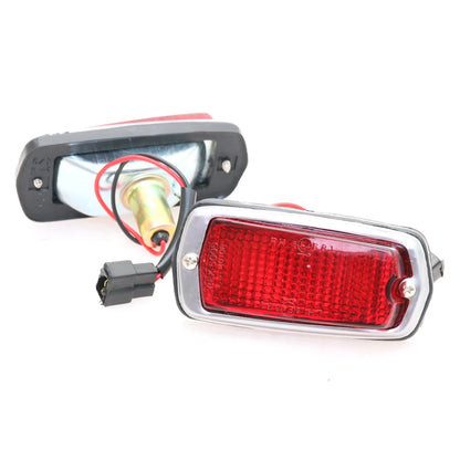 Set of 4 Red Marker Lamps for Nissan Datsun 510 120Y 240Z 260Z (1968–1978)