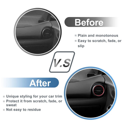 Air Condition Outlet Vent Trim Cover Frame for Hyundai Kona (2018–2023)