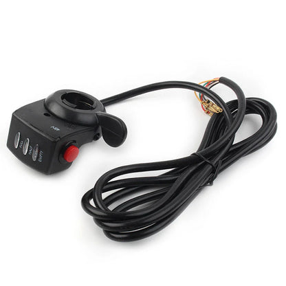 48V Twist Throttle Thumb Control for Electric Bike Scooter Mobility