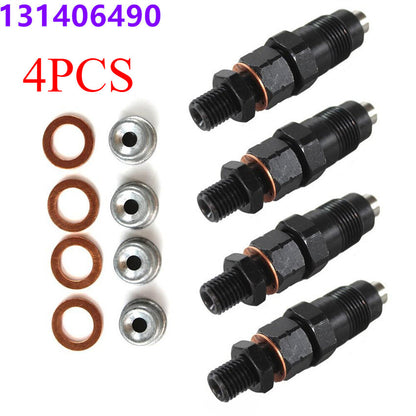 Set of 4 Fuel Injectors for Perkins 404-22T