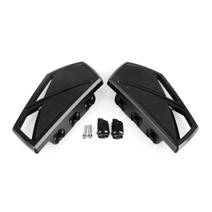 1 Pair Black Front Foot Pegs for Harley Softail Sport Glide (2018-2025)