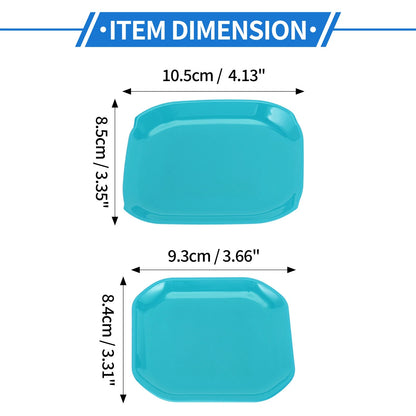 5 Pcs Door Bowl Cover Trim for Jeep Wrangler JL (2018–2022) ABS Light Blue