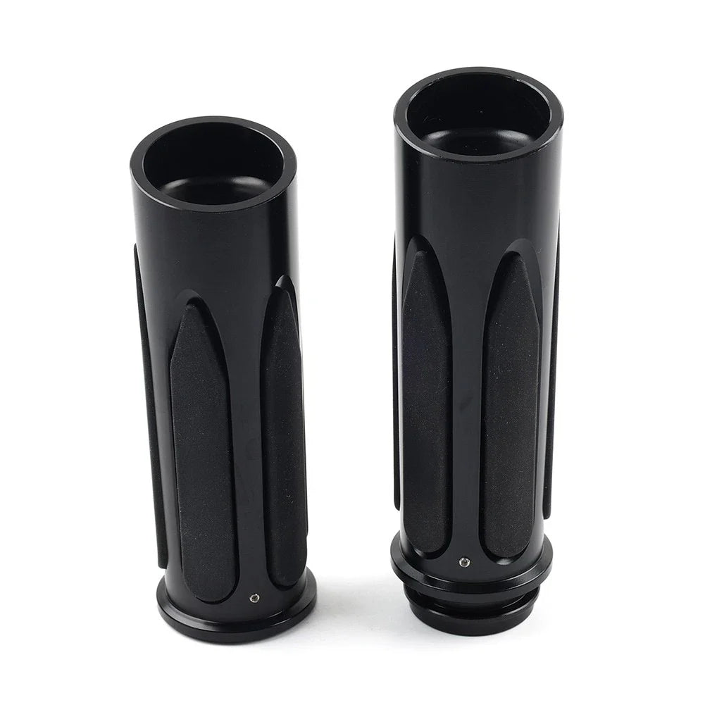 1" Hand Grips Electronic Throttle for Harley Softail Road Street Electra Glide