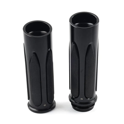 1" Hand Grips Electronic Throttle for Harley Softail Road Street Electra Glide