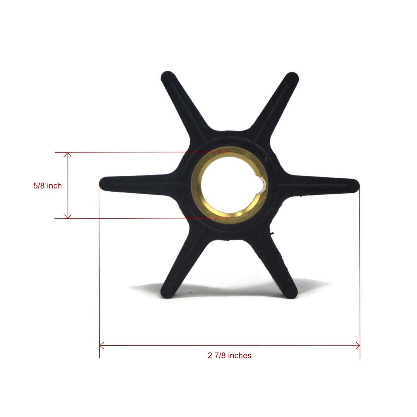 Water Pump Impeller Kit for Mercury Mariner Outboard (15-25 HP)