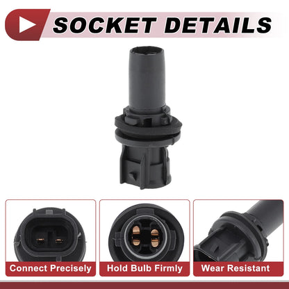 Headlight Side Marker Lamp Socket for Toyota 4Runner (2013–2021) No. 90075-60077