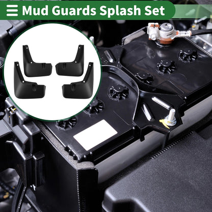 Mud Flaps Splash Guards for Hyundai Palisade (2019–2023) W/ Mounts