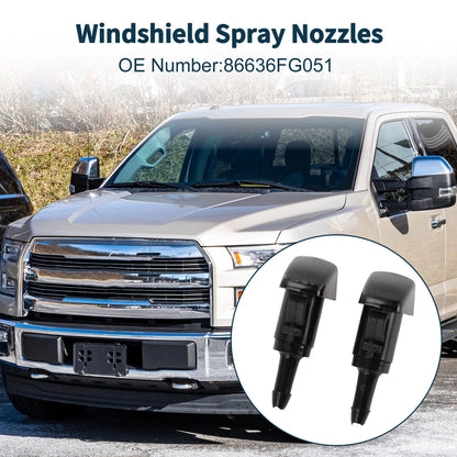 Windshield Washer Nozzle with Gasket