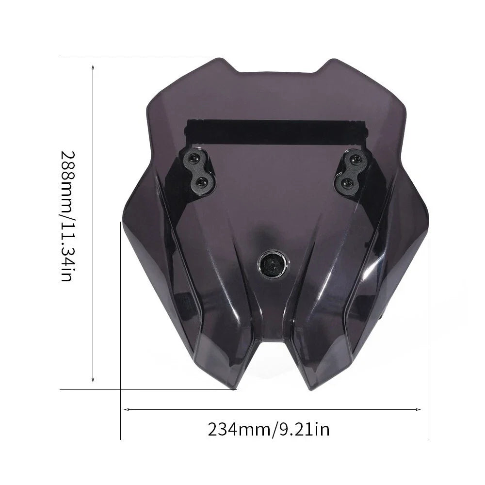 Windshield Screen with GPS Sat Nav Mount for Suzuki GSX-8S (2023–2025)