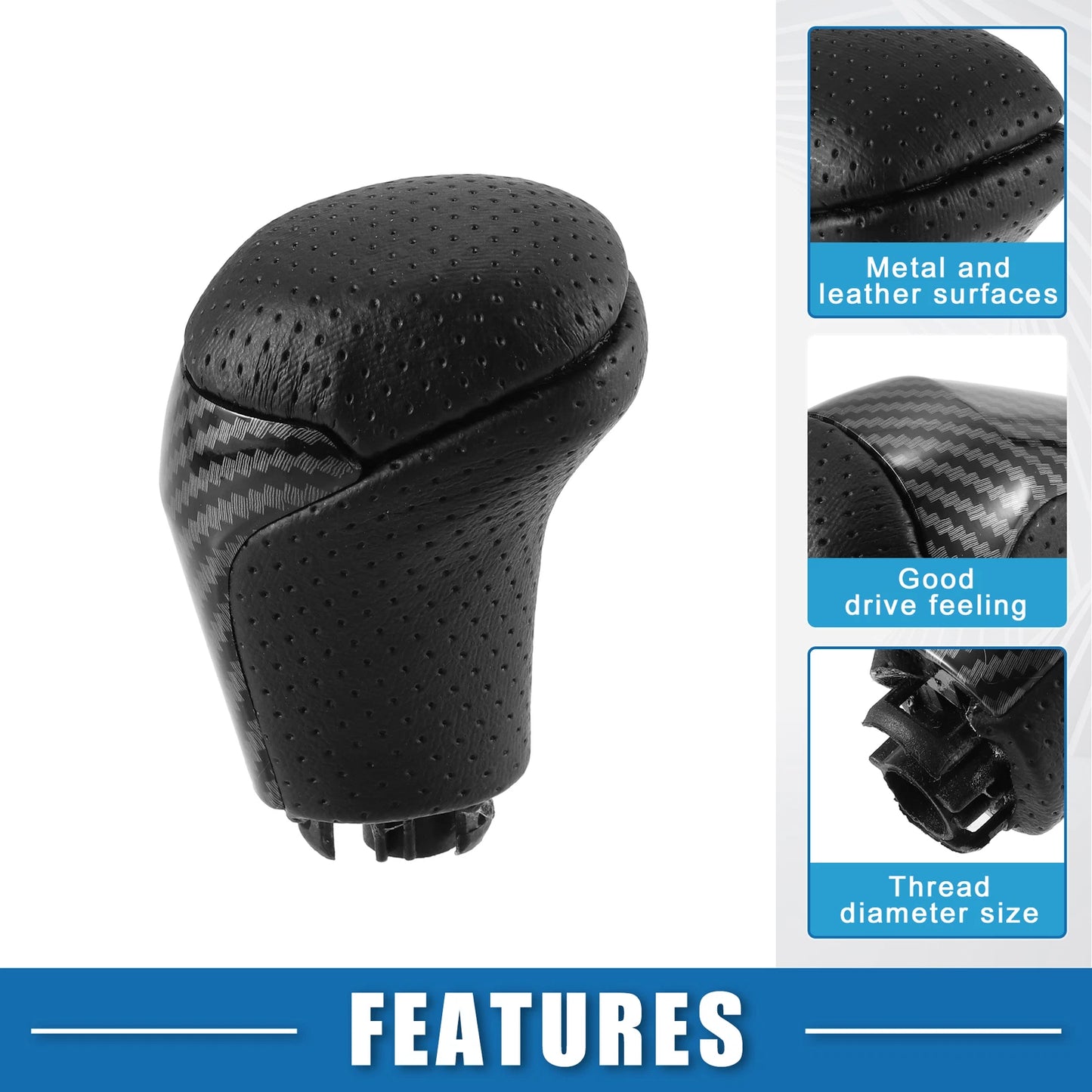 Gear Shift Knob for Toyota Tacoma (2016–2021) Black