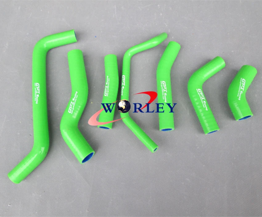 Silicone Radiator Hose for Kawasaki KX450F (2009–2015) - Red