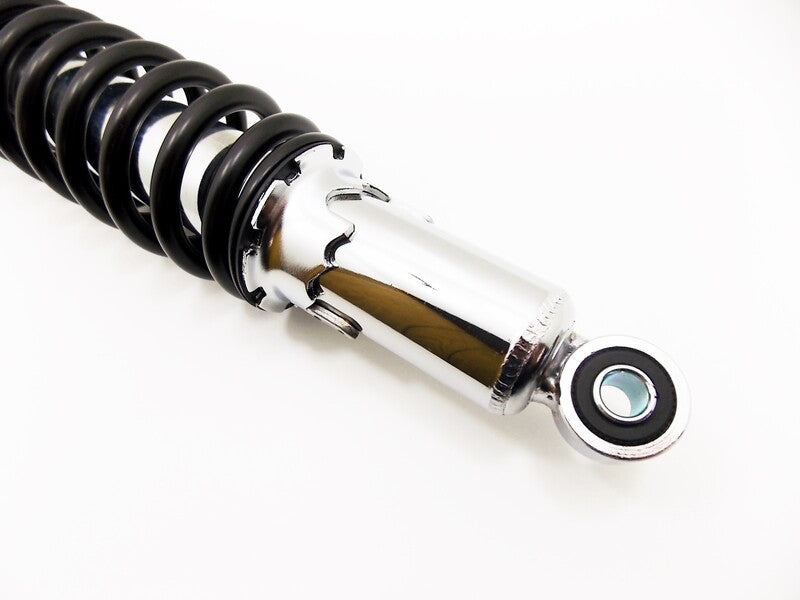 Rear Shock Absorbers for Honda CR125M Elsinore (1973–1974) - Black/Chrome