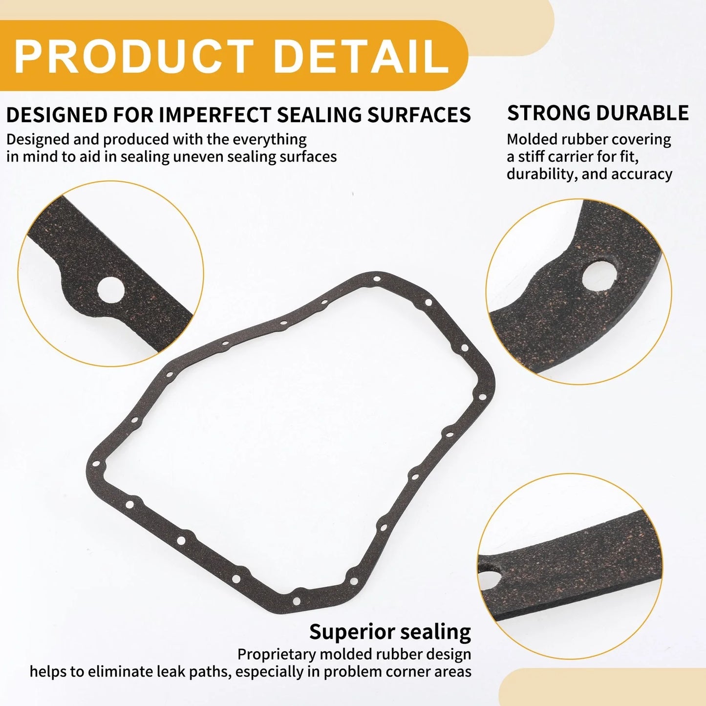 Car Oil Pan Gasket for Chevrolet Aveo, Aveo5 (2004-2011)