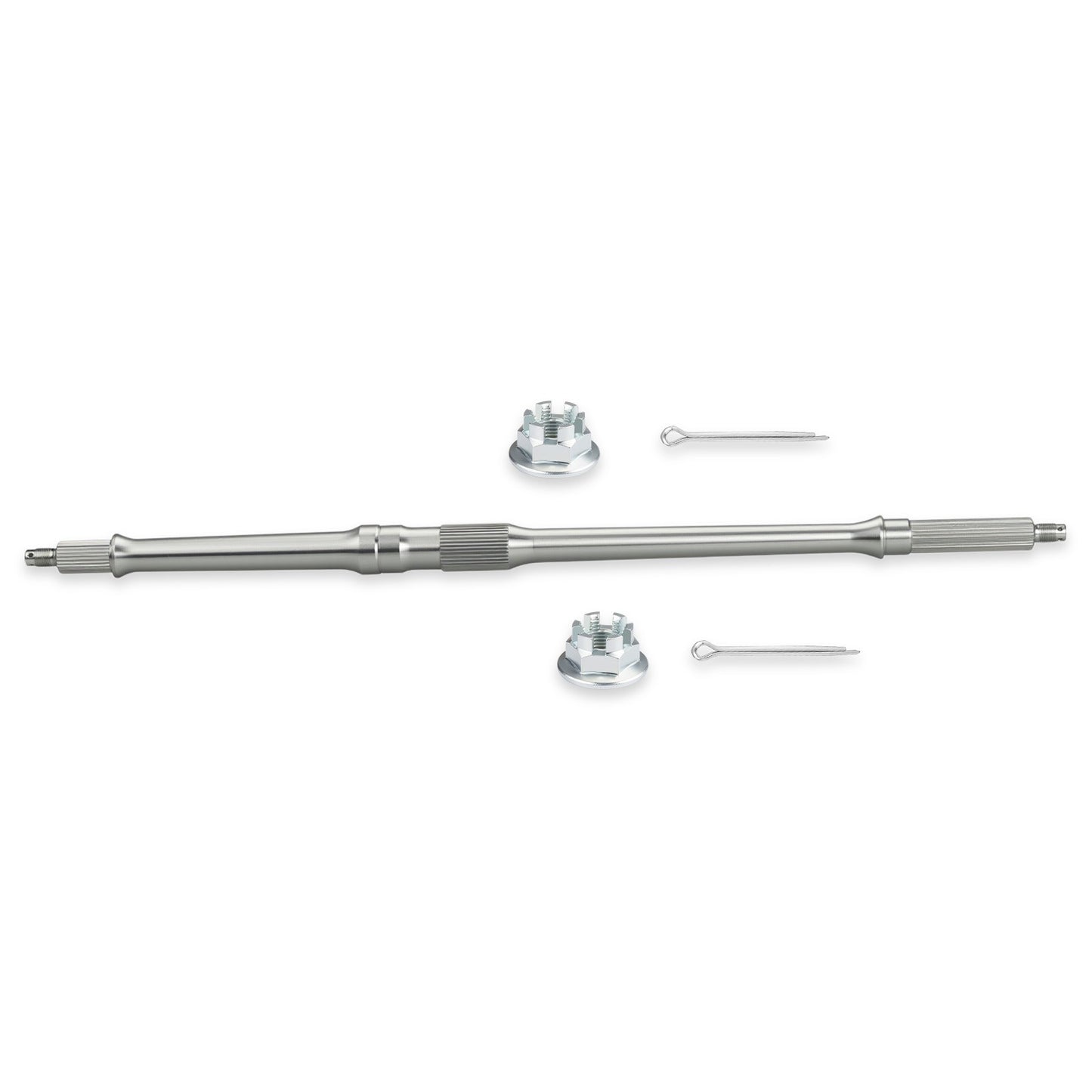 Rear Axle Shaft + Nuts for Yamaha Kodiak 450 (2003–2004)