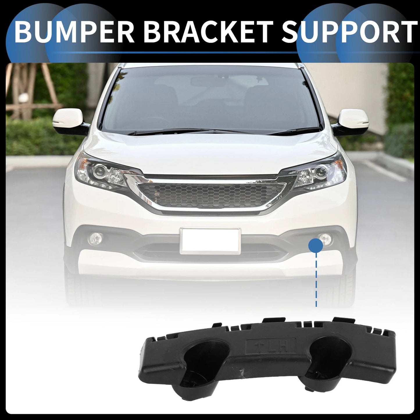 1 Pc Left Front Bumper Retainer Bracket No. 622235AA0A for Nissan Murano (2015–2024)
