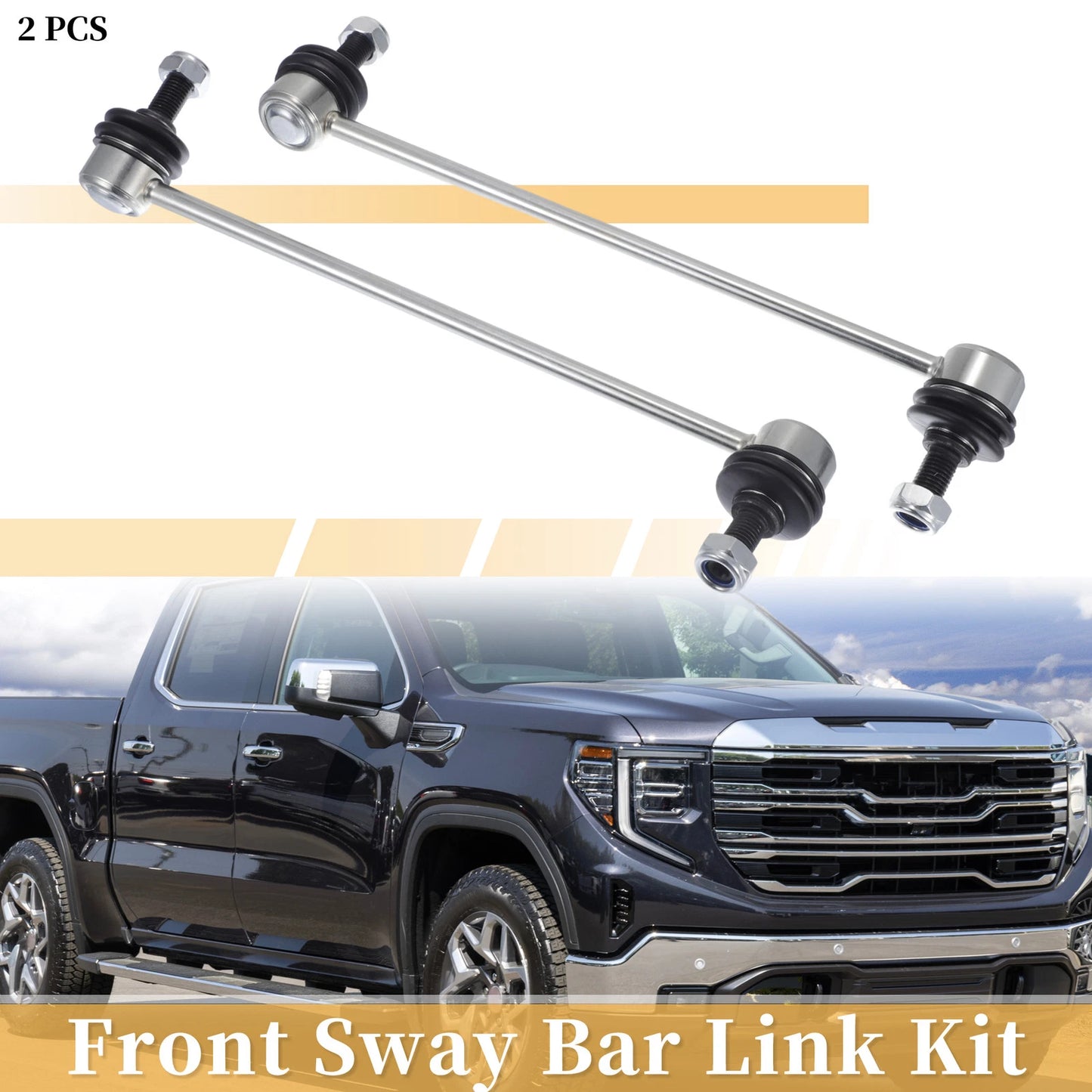 2X Front Stabilizer Sway Bar Link for Chevrolet Captiva Sport (2012–2015)
