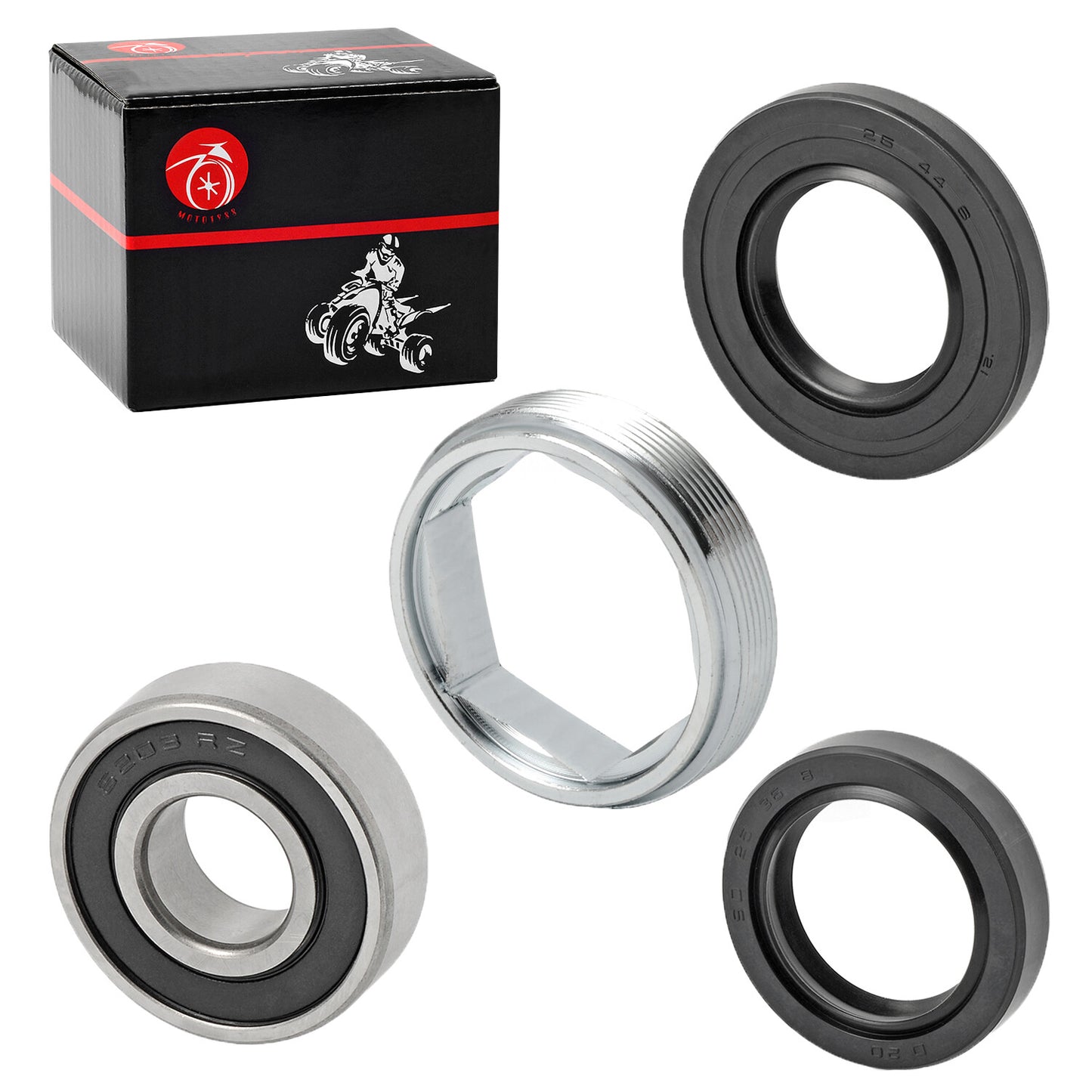 Steering Stem Bearing Seal Holder Nut for Yamaha Raptor 660 700 (2001–2014)