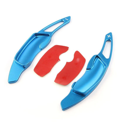 Steering Wheel Shift Paddle Shifter Extension for Subaru Legacy (2015–2020) Blue