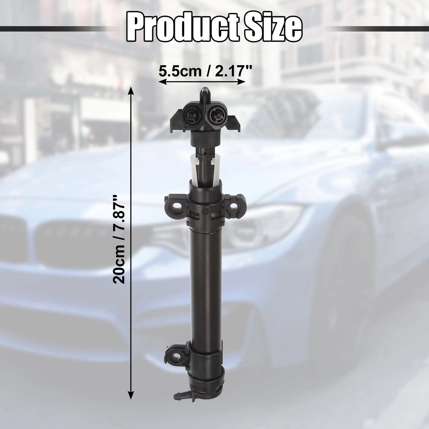 2X Headlight Washer Nozzle Sprayer Jet for Jaguar XJ