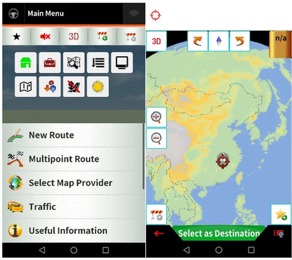 8GB Map SD Card for Android Car GPS Australia New Zealand
