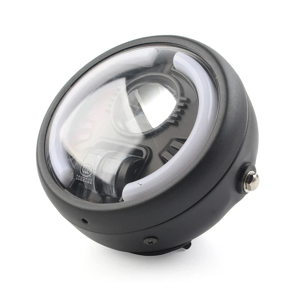 5.75" LED Headlight Hi/Lo DRL Turn Signal for Harley, Yamaha, Suzuki