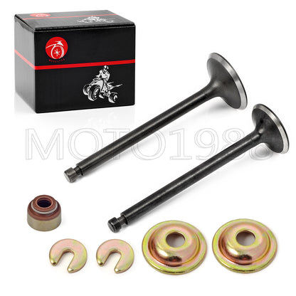 Intake Exhaust Valve Kit for Yamaha Golf Cart G2 G5 G8 G9 G11 G14 (1989–1996)