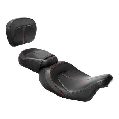 Driver & Passenger Backrest Sissy Bar for Harley Road Glide (2009-2023)