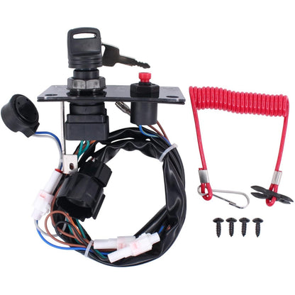 Ignition Key Switch Panel for Suzuki Outboard (1990–2023)