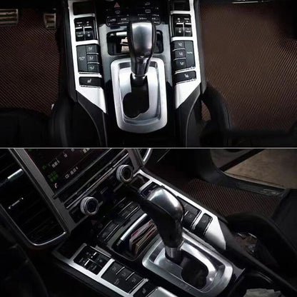 Aluminium Console Gear Shift Panel Cover for Porsche Panamera (2010–2016)