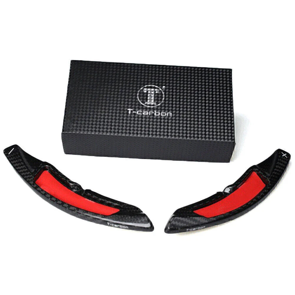 Carbon Fiber Steering Wheel Shift Paddle Shifter for Porsche Macan Cayenne (2014-2023)