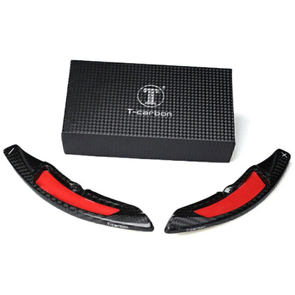 Carbon Fiber Steering Wheel Shift Paddle Shifter for Porsche Macan Cayenne (2014-2023)