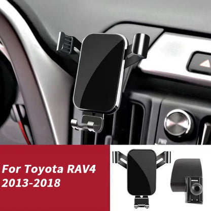 Dashboard Air Vent Mount Gravity Phone Holder for Toyota RAV4 (2013–2018)