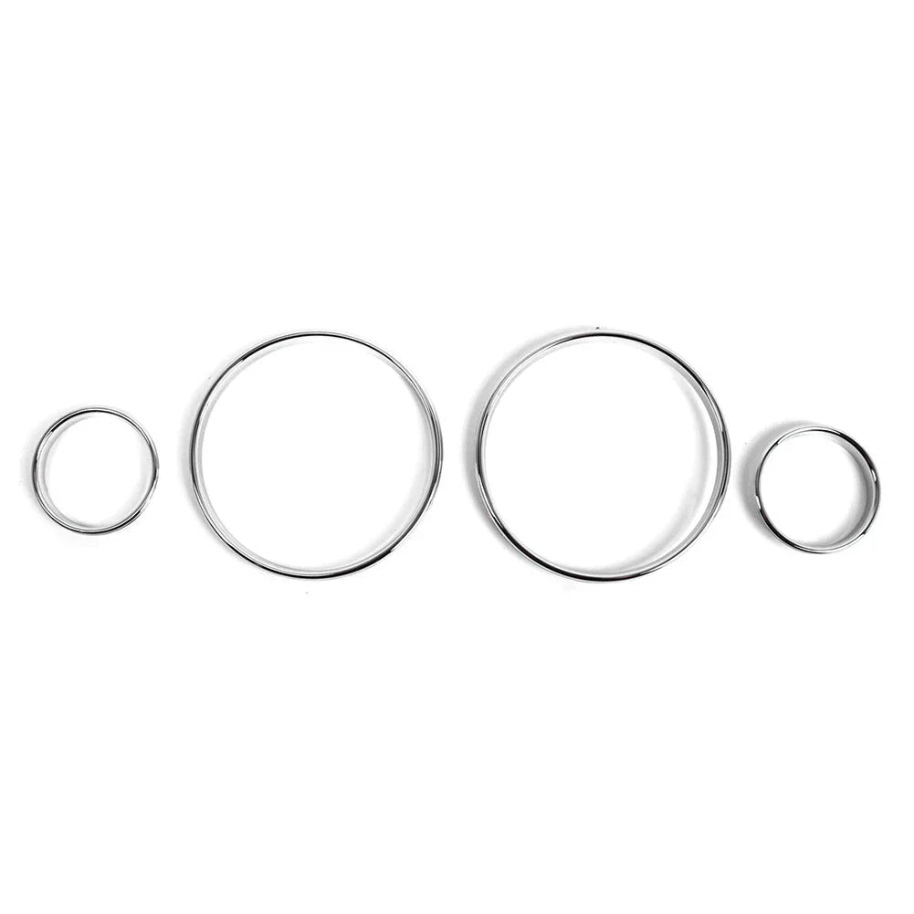 Speedometer Gauge Dial Rings Bezel Trim for BMW 5 7 Series E39 E38 M5 X5 E53 (1997-2003)