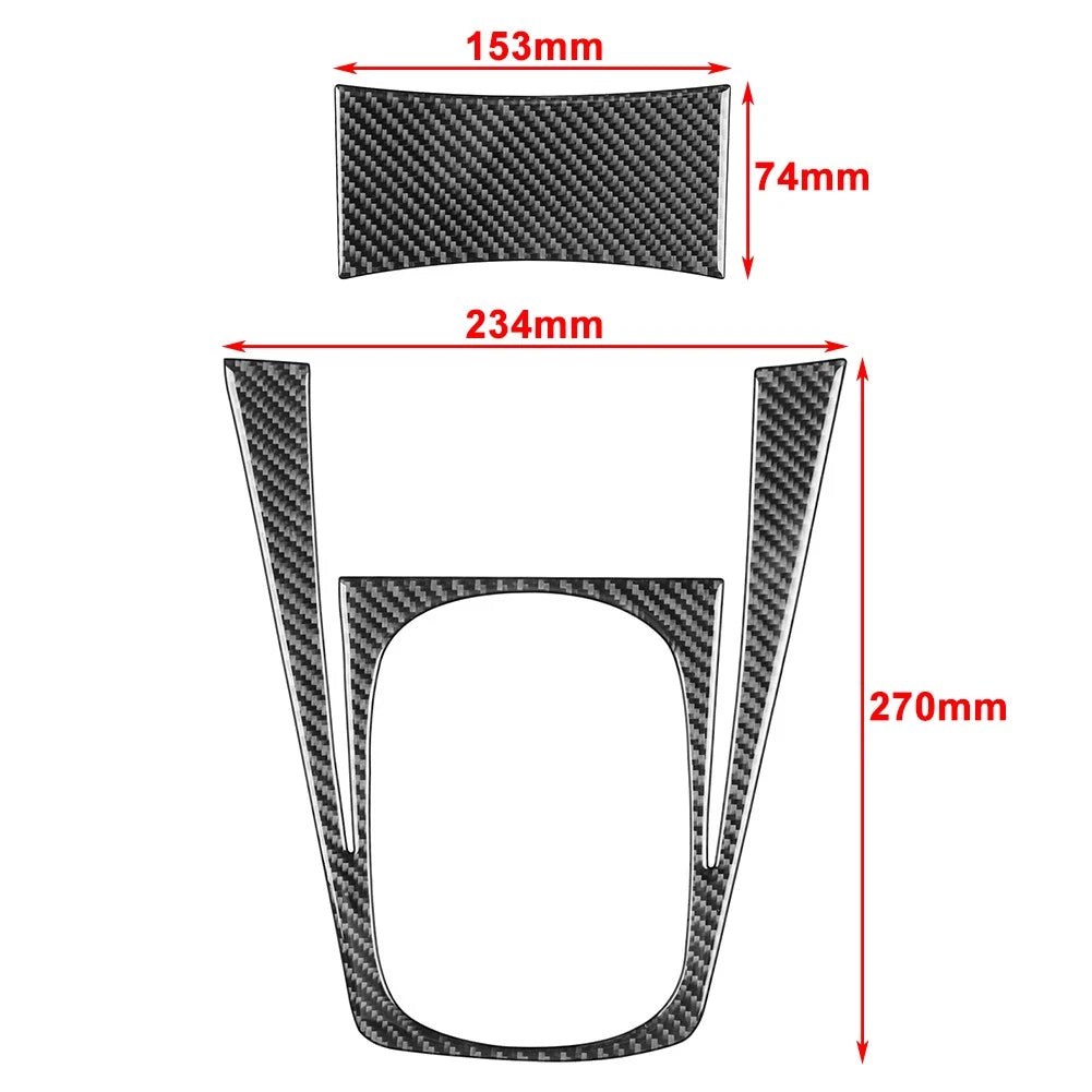 Radio CD Panel Side Button Cover Trim for Volkswagen Passat B5 (2001–2005) Black