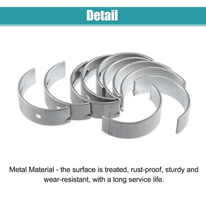 Crankshaft Main Bearing Set No. 210202G100 for Hyundai Kia 2.0L 2.4L (2008–2020)