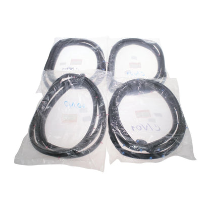 Set of 4 Weatherstrips for Honda Civic Ferio Sedan (2001–2004)