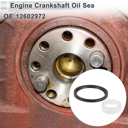 Rear Crankshaft Oil Seal for Chevrolet Impala 1999-2009 (2 x NBR Rubber Seals)