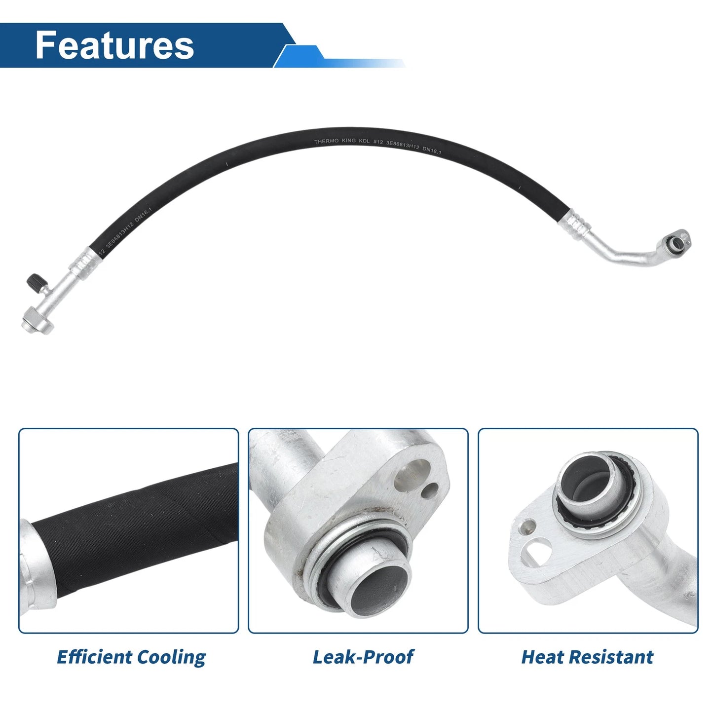 A/C Refrigerant Liquid Hose for Mercedes-Benz S450 (2018–2020) No. 2228306002