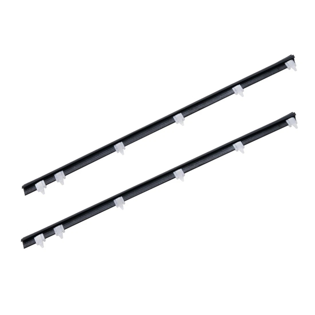 Set of 2 Front Door Glass Weatherstrip Outer for Toyota Starlet (P60–P62)